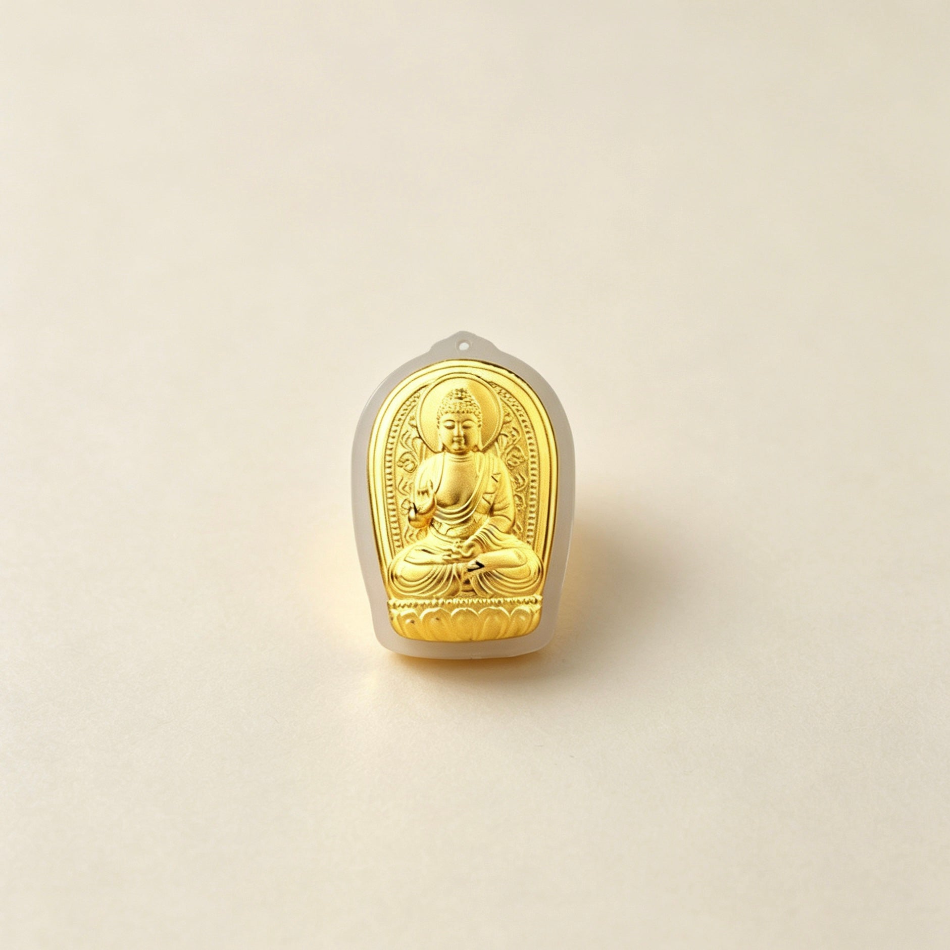 Chinese Zodiac Guardian Buddha Gold Statue Feng Shui Protection Ornament Gift Set