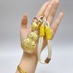 Gourd Keychain Pendant – Lucky Blessing & Prosperity Charm