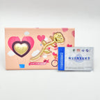 Romantic Love Gift Set – Elegant Gold Rose & Love Ornament