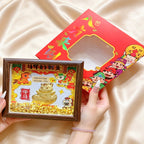 Gold Foil God of Wealth Ornament – Feng Shui Display Decor