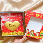Pure Gold Love Ornament – Romantic Valentine’s Day Decor