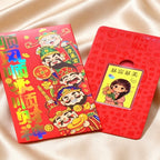 Pure Gold 999 Phone Sticker & Charm – Auspicious Feng Shui Mobile Decor