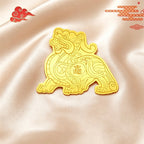 Pure Gold 999 Phone Sticker & Charm – Auspicious Feng Shui Mobile Decor