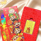 Pure Gold 999 Phone Sticker & Charm – Auspicious Feng Shui Mobile Decor